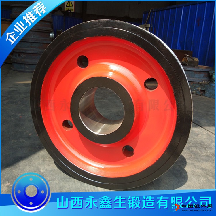 供應(yīng)起重機(jī)車輪 鍛造加工車輪鍛件 可提供熱處理