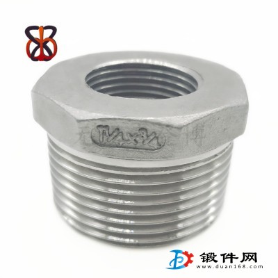 304不銹鋼內(nèi)外絲補(bǔ)芯轉(zhuǎn)4分變徑接頭水暖配件精鑄件